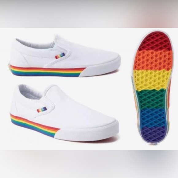 Vans Shoes - Vans Pride Series slip-on. USED condition. Clean ‘em up and make them new!